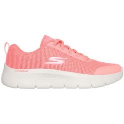 Buty damskie sportowe Skechers GO WALK FLEX VIVA. Czerwone obuwie sportowe Skechers, bez zapięcia, trekkingowe, Skechers Sport. W wyprzedaży za 219.00 zł.