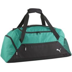 Torba Podróżna Team Goal Logo 55L. Zielone torby podróżne Puma, bez wzorów. Za 227.99 zł.