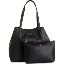 Torebka GUESS - Vikky (SP) HWSP69 95230 BLA. Czarne shopper Guess, z aplikacjami, ze skóry ekologicznej, bez dodatków. Za 599.00 zł.