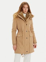 Marciano Guess Parka 4BGL12 7182A Écru Regular Fit. Parki Marciano Guess, z syntetyku, bez kaptura. Za 759.99 zł.