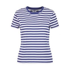 Damska koszulka w regularne paski Urban Classics. Białe koszulki sportowe Urban Classics, bez wzorów, z bawełny, bez ramiączek. Za 142.00 zł.