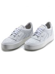 Anna Morellini Skórzane sneakersy "Velana" w kolorze białym rozmiar: 36. Białe trampki Anna Morellini, bez wzorów, bez zapięcia. Za 374.95 zł.