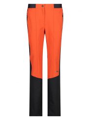 Cmp Spodnie trekkingowe w kolorze pomarańczowo-czarnym rozmiar: 44. Czarne spodnie dresowe CMP, bez wzorów, z materiału, outdoorowe. Za 110.81 zł.