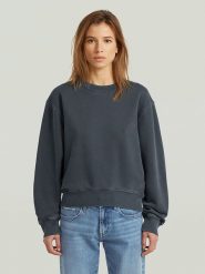 G-Star Bluza w kolorze antracytowym rozmiar: L. Czarne bluzy sportowe G-Star, l, bez wzorów, z bawełny, bez kaptura. Za 144.92 zł.