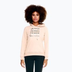 Bluza damska LEONE 1947 Chic Boxing Hoody. Brązowe bluzy LEONE 1947, xs, bez wzorów, z elastanu, bez kaptura. Za 169.99 zł.