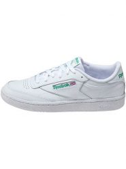 Reebok Skórzane sneakersy "Club C 85" w kolorze białym rozmiar: 39. Białe trampki Reebok, bez wzorów, bez zapięcia. Za 289.88 zł.