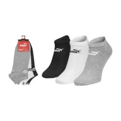 Puma Skarpety Stopki 3-Pack 94710907. Białe skarpety Puma, bez wzorów. Za 36.99 zł.