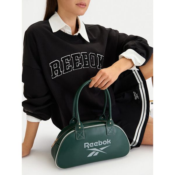 Torebka Reebok. Zielone torebki klasyczne Reebok, bez wzorów, bez dodatków. Za 122.99 zł.