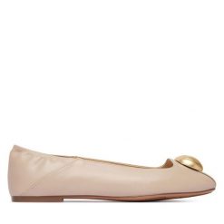 Baleriny Liu Jo. Czerwone baleriny Liu Jo, bez wzorów, bez obcasa. Za 499.99 zł.