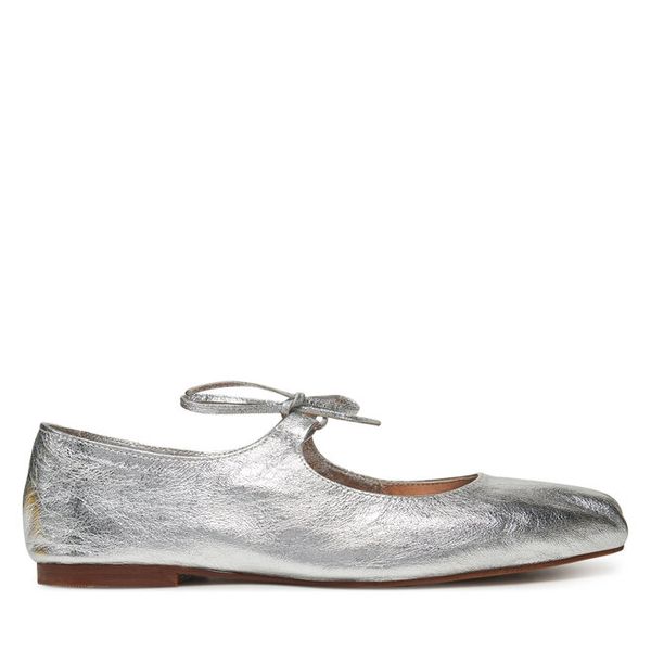 Baleriny Balagan. Szare baleriny BALAGAN, bez wzorów, bez obcasa. Za 569.99 zł.