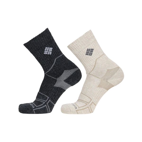 Skarpety turystyczne Columbia 2Pp Active Hike Crew. Szare skarpety Columbia, bez wzorów. W wyprzedaży za 135.00 zł.