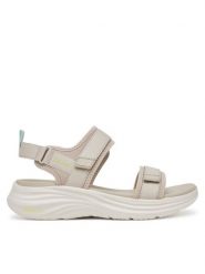 Skechers Sandały Vapor Foam-Laidback Moments 120009/NTAQ Beżowy. Brązowe sandały Skechers, bez wzorów, z materiału, bez obcasa, na płaskiej podeszwie, bez zapięcia. Za 219.99 zł.