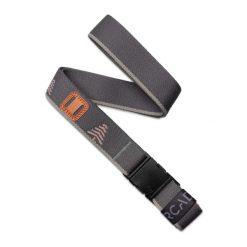 Pasek do spodni Arcade Blackwood Slim. Szare spodnie sportowe ARCADE, na lato, bez wzorów, trekkingowe. Za 120.69 zł.