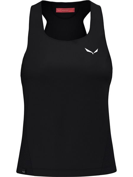 Salewa Top funkcyjny w kolorze czarnym rozmiar: 36. Czarne koszulki sportowe Salewa, bez wzorów, z materiału, bez ramiączek. Za 135.49 zł.