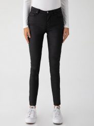 LTB Dżinsy "Florian" - Skinny fit - w kolorze czarnym rozmiar: W27/L28. Czarne jeansy LTB, l, z aplikacjami, z podwyższonym stanem. Za 61.60 zł.