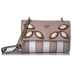Guess torebka różowa. Czerwone torebki klasyczne Guess, z aplikacjami, małe, bez dodatków. W wyprzedaży za 333.00 zł.
