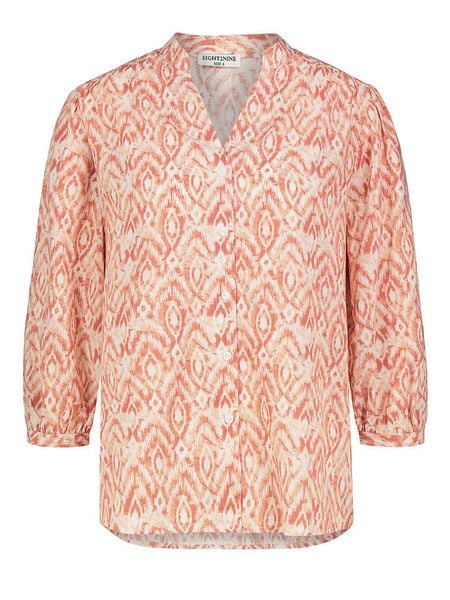 Eight2Nine Bluzka w kolorze koralowo-białym rozmiar: M. Czerwone bluzki Eight2Nine, m, bez wzorów, bez kołnierzyka, bez ramiączek. Za 66.00 zł.