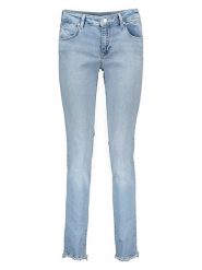 MAVI Dżinsy - Slim Skinny - w kolorze błękitnym rozmiar: W25/L30. Niebieskie jeansy Mavi, l, z aplikacjami. Za 127.05 zł.
