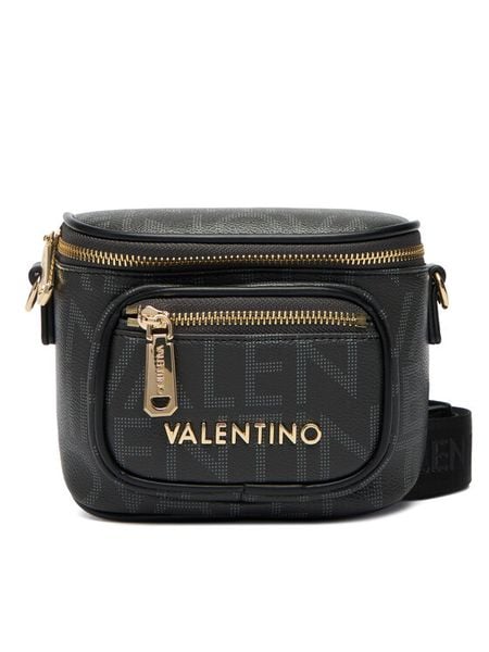 Valentino Saszetka nerka Regina Re VBS9IS55 Czarny. Czarne torebki klasyczne Valentino, bez wzorów, ze skóry, bez dodatków. Za 509.99 zł.