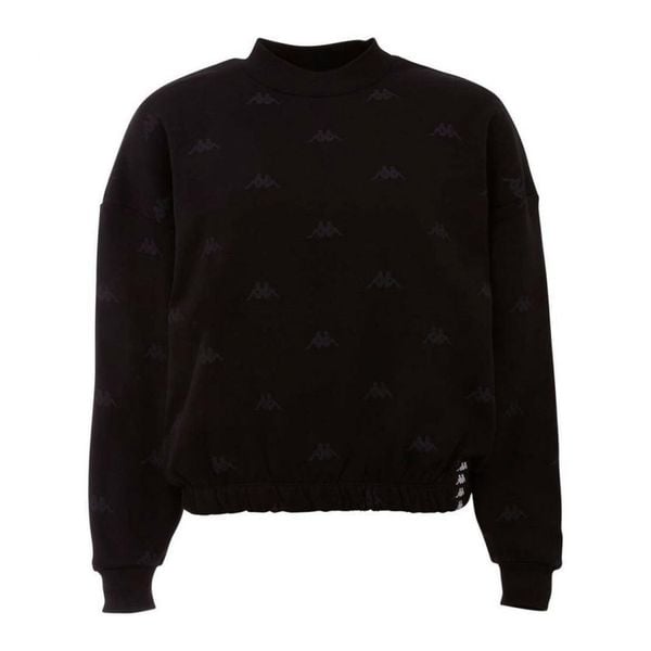 Damska Bluza Ignara. Czarne bluzy Kappa, l, bez wzorów, z bawełny, z kapturem. Za 153.99 zł.