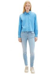 Tom Tailor Dżinsy - Skinny fit - w kolorze błękitnym rozmiar: W31/L32. Niebieskie jeansy Tom Tailor, l, bez wzorów. Za 114.44 zł.