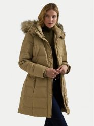 LAUREN RALPH LAUREN Płaszcz zimowy 297957517001 Beżowy Regular Fit. Brązowe płaszcze Lauren Ralph Lauren, na zimę, xxl, bez wzorów, z syntetyku, bez kaptura. Za 1,149.00 zł.