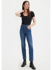 Levi´s Dżinsy "724" - Regular fit - w kolorze niebieskim rozmiar: W26/L32. Niebieskie jeansy l, z aplikacjami, z podwyższonym stanem. Za 198.10 zł.