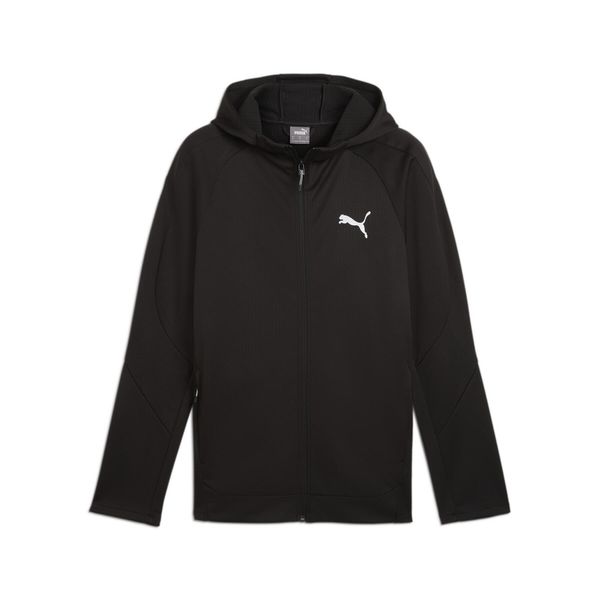 Puma Bluza Evostripe Warm Fz Dk 68170301. Czarne bluzy Puma, na zimę, m, bez wzorów, z materiału, bez kaptura. Za 229.99 zł.