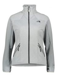 The North Face Kurtka softshellowa "Faster" w kolorze szarym rozmiar: L. Szare kurtki sportowe The North Face, l, bez wzorów, bez kaptura, outdoorowe. Za 302.35 zł.