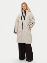 Karen by Simonsen Płaszcz zimowy Polly 10104999 Beżowy Regular Fit. Brązowe płaszcze Karen by Simonsen, na zimę, bez wzorów, z syntetyku, bez kaptura. Za 729.99 zł.