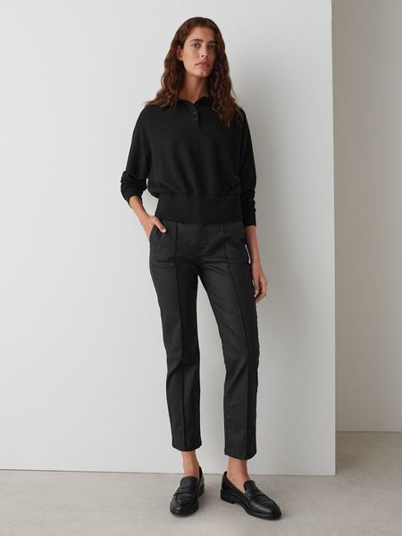 OPUS Sweter "Geigi" w kolorze czarnym rozmiar: 36. Czarne swetry Opus, bez wzorów, bez ramiączek. Za 174.95 zł.