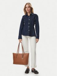 MICHAEL Michael Kors Torebka 30T6GQNT7L Brązowy. Brązowe shopper MICHAEL Michael Kors, bez wzorów, ze skóry, bez dodatków. Za 1,239.00 zł.