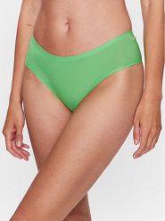 Chantelle Figi brazylijskie Soft Stretch C10630 Zielony. Zielone figi Chantelle, bez wzorów, z syntetyku. Za 59.99 zł.