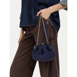Torebka Weekend Max Mara. Niebieskie torebki klasyczne Weekend Max Mara, bez wzorów, bez dodatków. Za 1,159.00 zł.