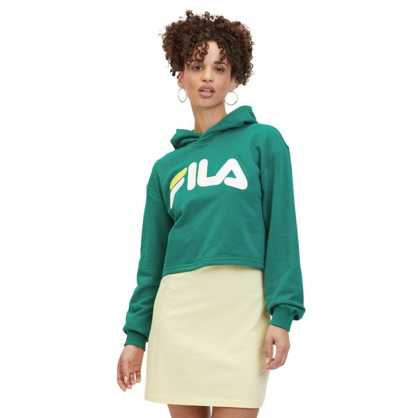 Bluza damska FILA Lafia. Zielone bluzy Fila, xs, bez wzorów, bez kaptura. Za 129.99 zł.
