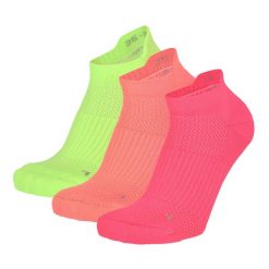 Skarpety do tenisówek fitness - Uniseks - Multi neonowe - 3 pary. Czerwone skarpety XTREME, bez wzorów, z elastanu. W wyprzedaży za 109.85 zł.
