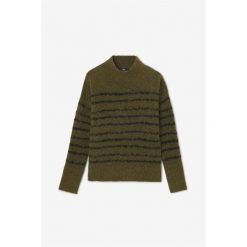 Damski sweter z długim rękawem Le Temps des cerises August. Brązowe swetry Le Temps Des Cerises, na zimę, bez wzorów, bez ramiączek. Za 383.00 zł.