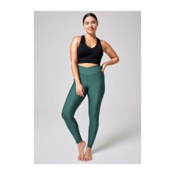 Legginsy Casall Overlap High Waist Tights 36. Zielone legginsy Casall, bez wzorów, z podwyższonym stanem. Za 159.99 zł.
