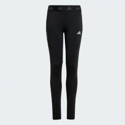 Legginsy TECHFIT. Białe legginsy Adidas, m, bez wzorów, z elastanu. Za 149.00 zł.