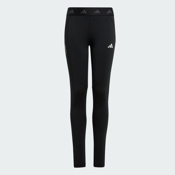 Legginsy TECHFIT. Białe legginsy Adidas, m, bez wzorów, z elastanu. Za 129.00 zł.