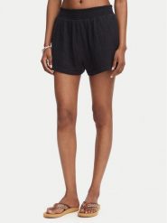 Billabong Szorty materiałowe In The Waves ABJNS00307 Czarny Regular Fit. Czarne szorty Billabong, bez wzorów, z bawełny. Za 199.99 zł.