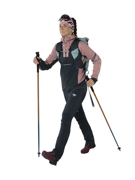 DYNAFIT Kurtka softshellowa "Speed" w kolorze czarno-jasnoróżowym rozmiar: S. Czarne kurtki sportowe Dynafit, s, bez wzorów, z materiału, bez kaptura, outdoorowe. Za 448.99 zł.