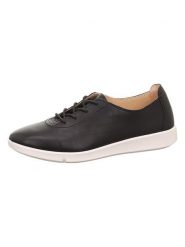 Legero Skórzane sneakersy "Lucca" w kolorze czarnym rozmiar: 42. Czarne trampki Legero, bez wzorów, bez zapięcia. Za 290.57 zł.