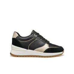 Sneakersy damskie Geox Desya A. Czarne trampki Converse, bez wzorów, bez zapięcia. Za 590.50 zł.