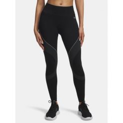 Legginsy Under Armour HeatGear. Czarne legginsy Under Armour, bez wzorów. Za 210.45 zł.