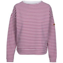 Koszulka/Bluza Damska Soothing Striped Marl Top. Fioletowe bluzy Trespass, xs, bez wzorów, bez kaptura. Za 210.99 zł.