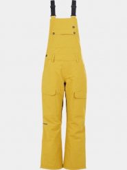 Spodnie Narciarskie Damskie Fundango Sakura Eco Bib. Żółte spodnie narciarskie FUNDANGO, m, bez wzorów, z materiału, narciarskie. Za 499.00 zł.