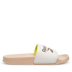 Klapki Reebok. Klapki Reebok, bez wzorów, bez obcasa. Za 99.99 zł.