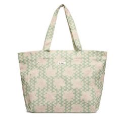 Torebka Roxy. Zielone shopper Roxy, bez wzorów, bez dodatków. Za 129.99 zł.