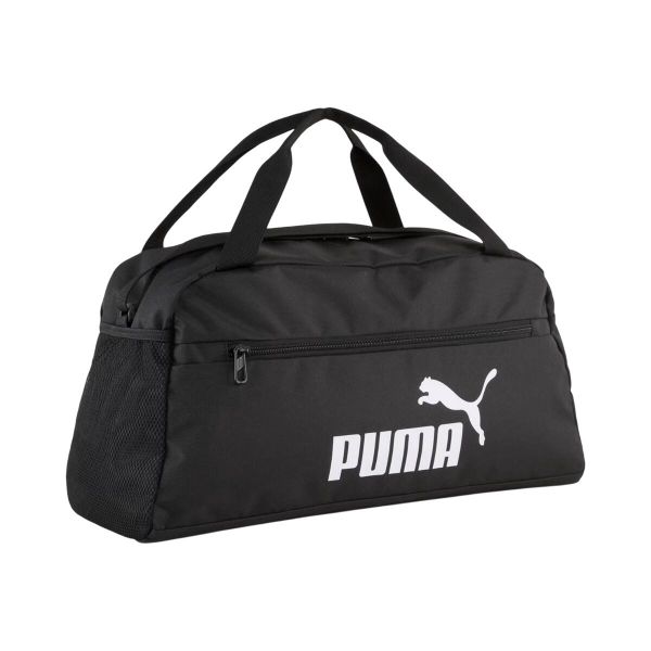 Torba Podróżna Phase Small 22L. Czarne torby podróżne Puma, bez wzorów. Za 129.99 zł.